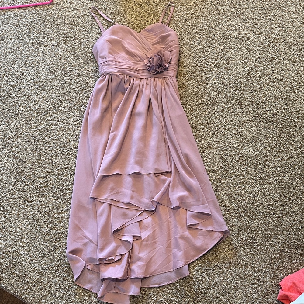 Azazie Mauve Kids Formal Dress